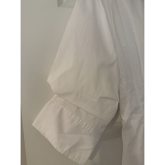 SIMKHAI Jazz Core Cotton Poplin Pintuck Midi-Dress - Picture 5 of 12